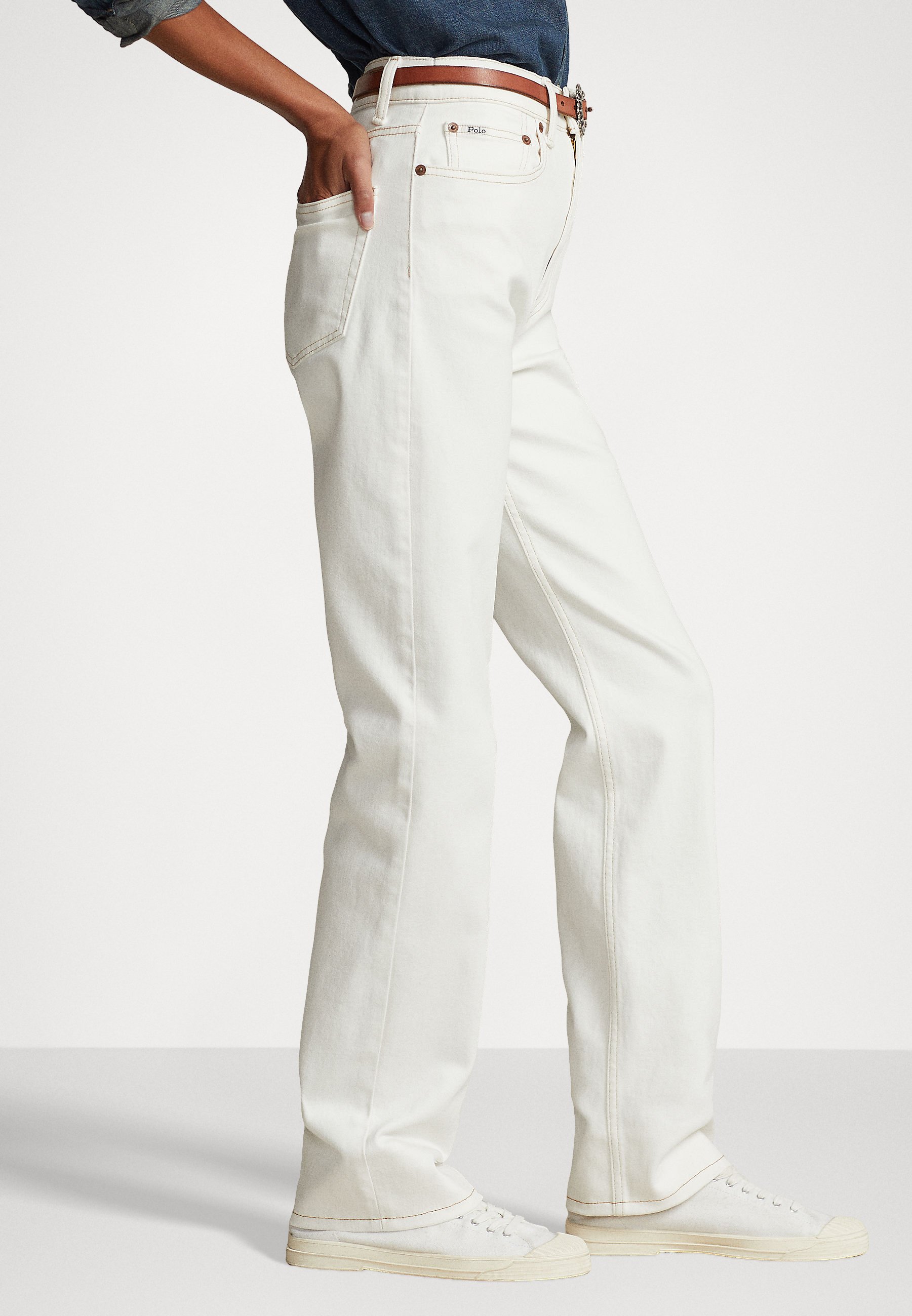 lauren ralph lauren white jeans