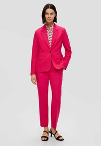 s.Oliver BLACK LABEL MIT REVERSKRAGEN - Blazer - pink
