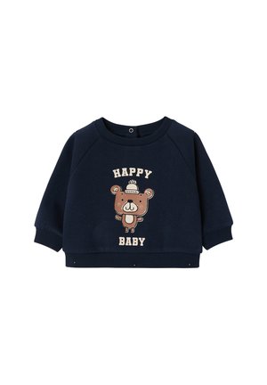 Vertbaudet, VERTBAUDET SWEATSHIRT BABY MIT PRINTMOTIV BASIC - Sweatshirt - marine