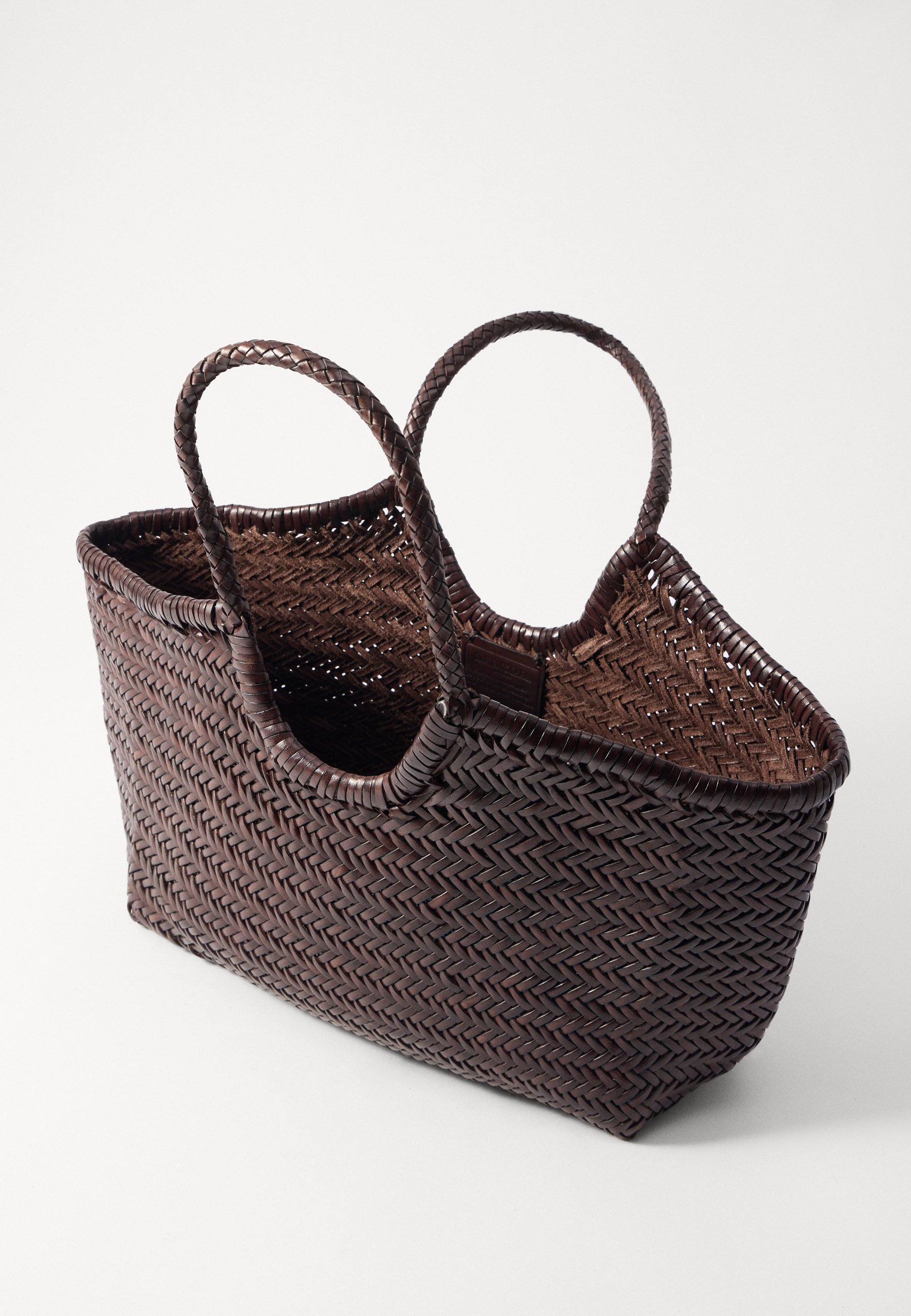 DRAGON DIFFUSION NANTUCKET BASKET BIG - Tote bag - dark brown