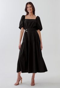 TUSSAH JANIE MIDI - Kasdienė suknelė - black