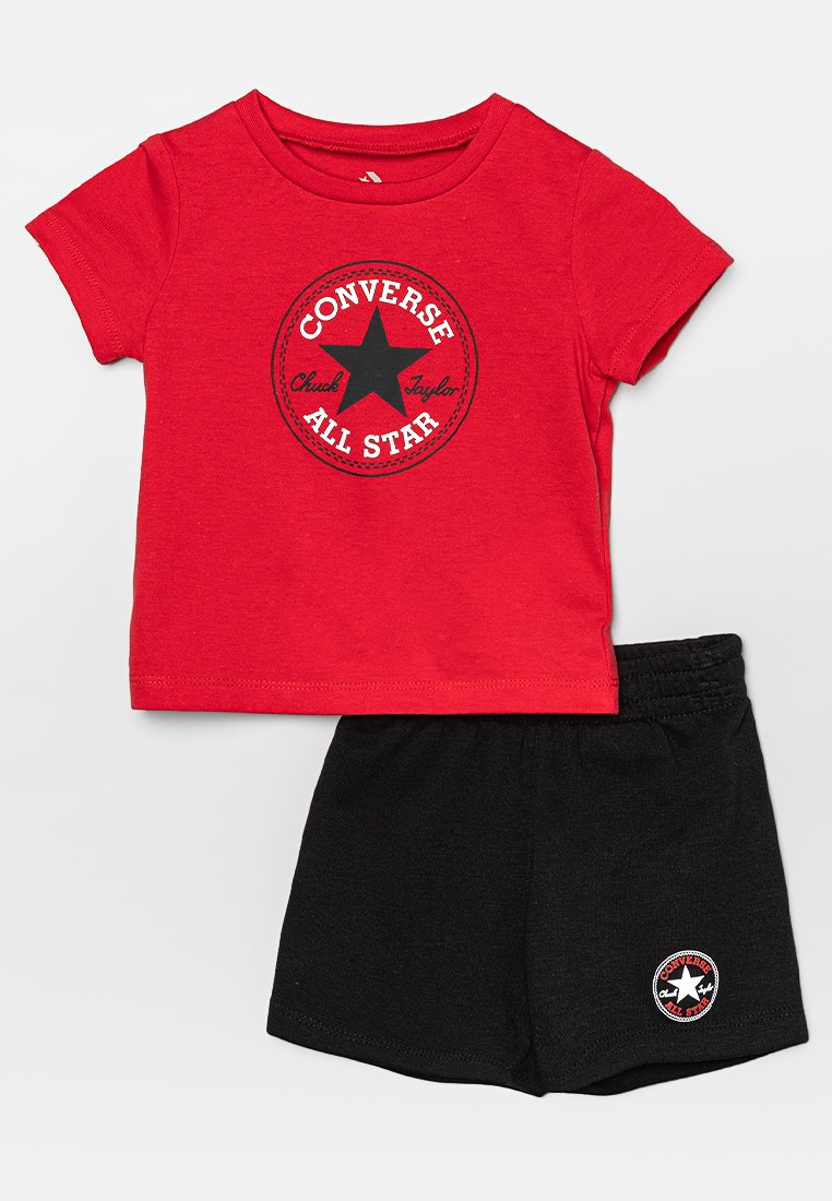 Converse T-shirt print zwart Converse T-shirt print zwart