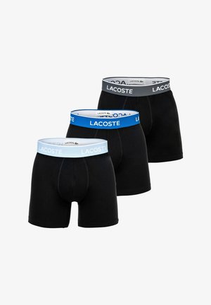 Lacoste, 3 PACK - Lange Boxershorts - schwarz blau