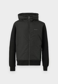 ALLOY ZIP THROUGH HOODIE - Užtrauktuku užsegamas treningas - black