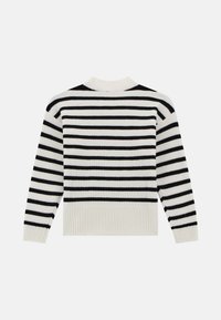 Guess A RIGHE - Maglione - nero multi