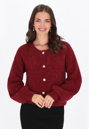 Vest - burgundy
