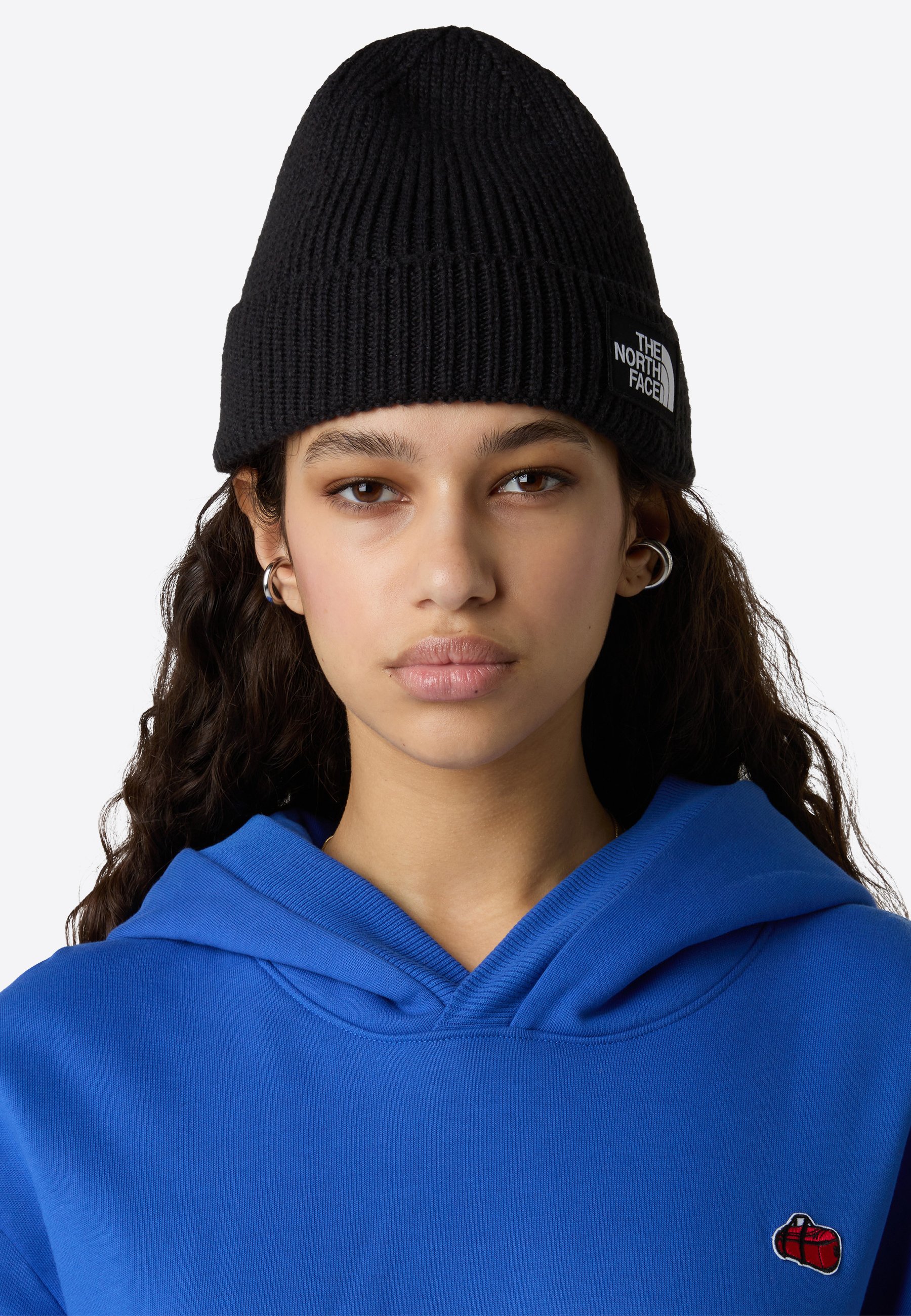 The North Face TNF LOGO BOX CUFFED BEANIE UNISEX - Gorro - tnf