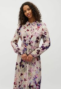 mbyM SICCA-M - Vestito lungo - enigma print