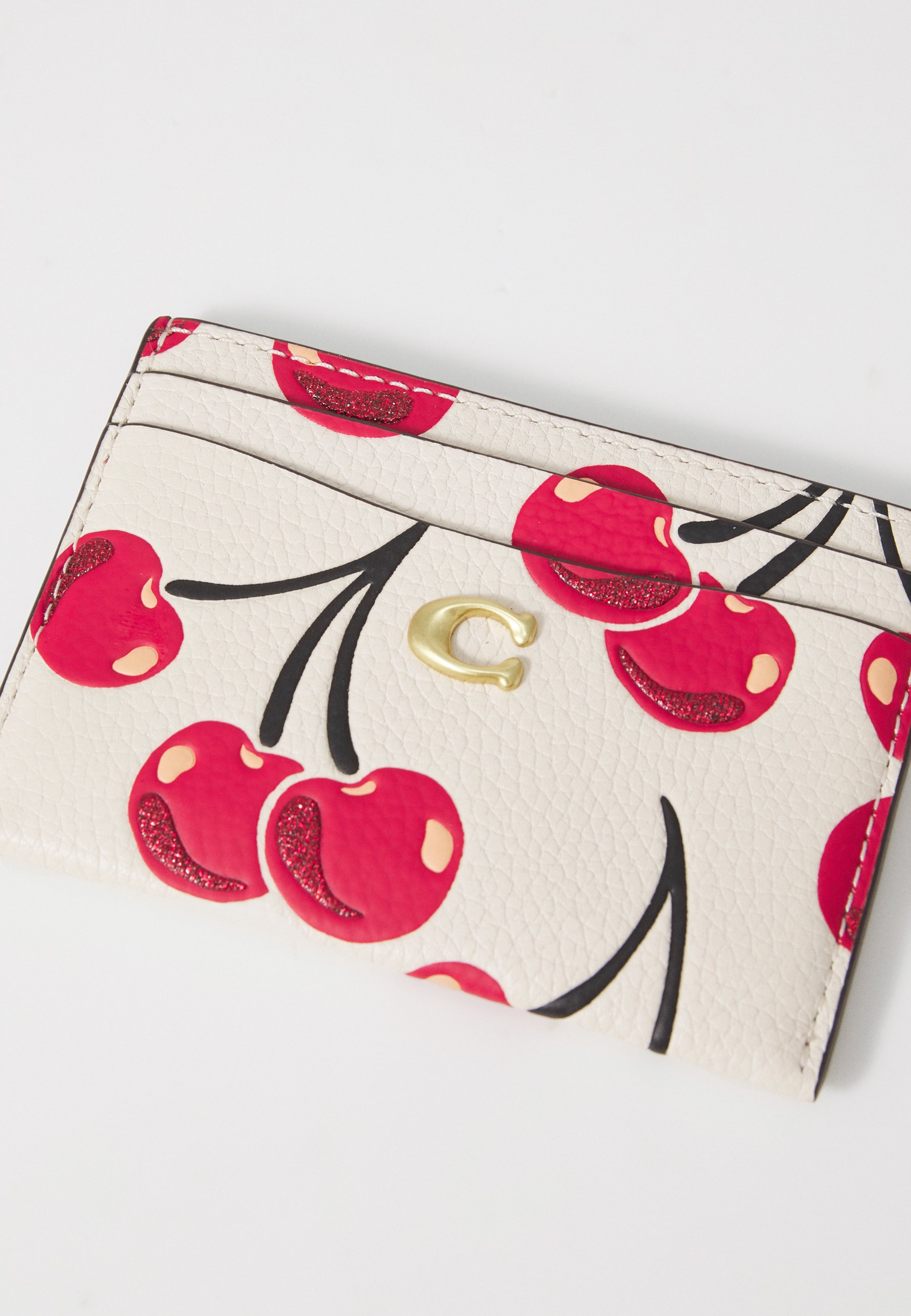 COACH CHERRY ESSENTIAL CARD CASE - Wallet - chalk multi/off