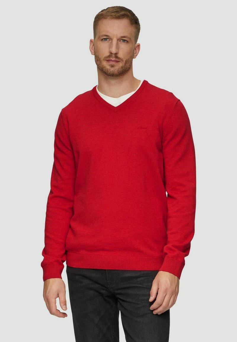 s.Oliver Strickpullover - rot