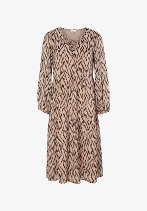 Day dress - beige aop
