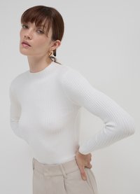 Calliope À COL ROULÉ  - Strickpullover - blanc