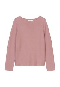 Marc O'Polo Strikkegenser - dark mauve
