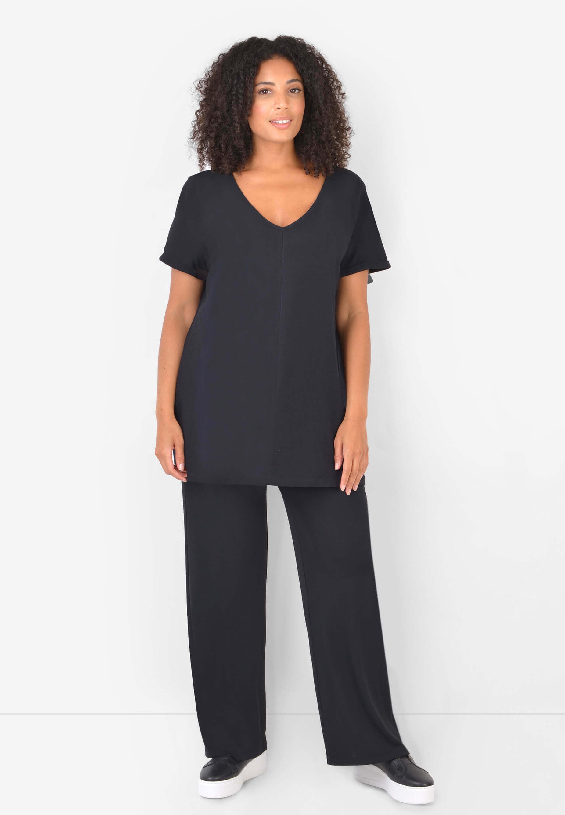 Live Unlimited London PALAZZO - Broek - black/Zwart - Zalando.nl