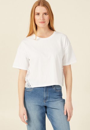 BONOBO Jeans T-shirt basic - blanc