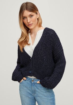 Strickjacke - navy