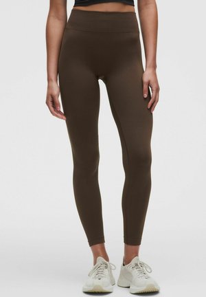 lululemon GET LOW HIGH-RISE TRAINING 63CM - Leggings - walnut crunch walnut crunch-