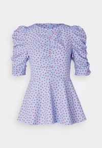 SPRING TIME DOT RUCHED  - Bluza - cosmic zen