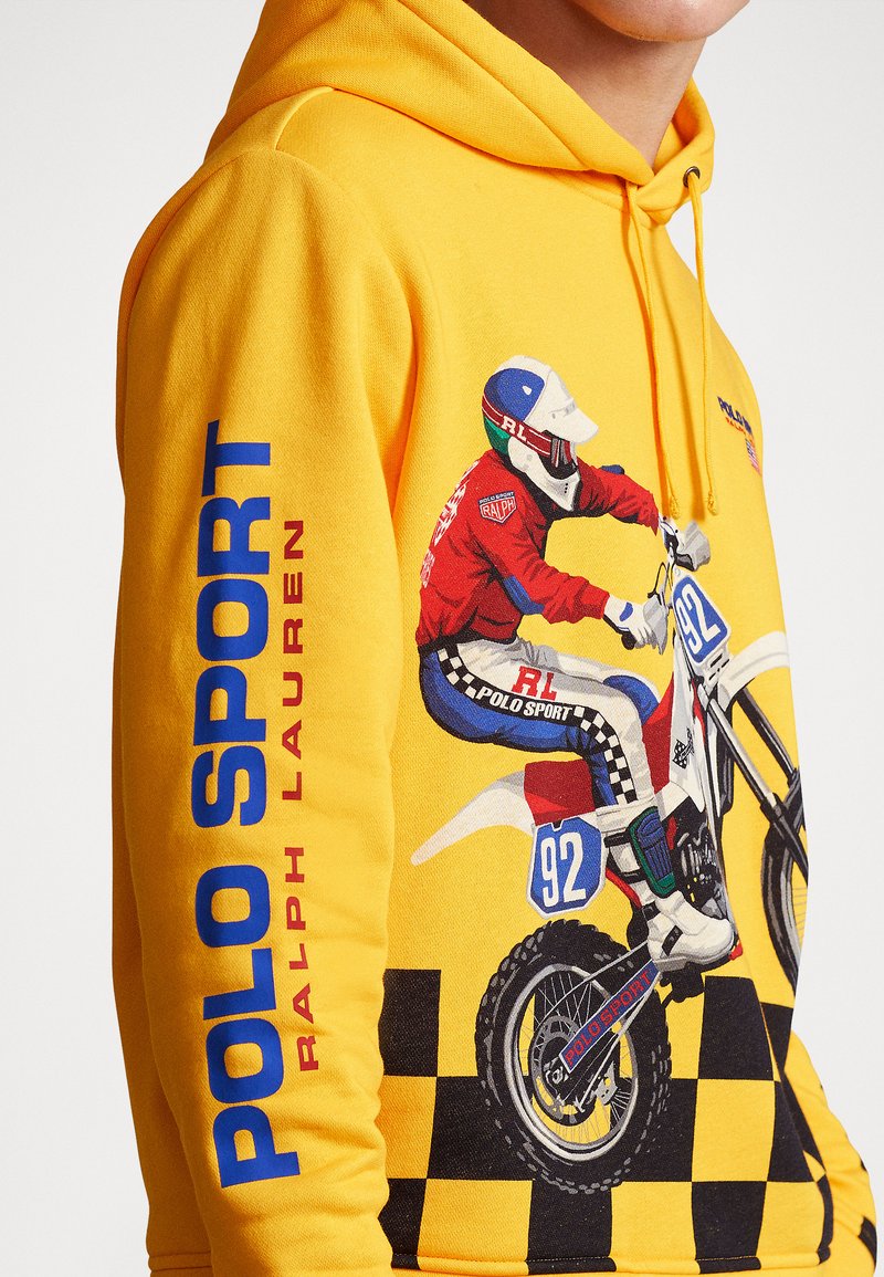 Polo Sport Ralph Lauren POLO SPORT MOTOCROSS-PRINT HOODIE - Sweatshirt -  multi-coloured - Zalando.co.uk
