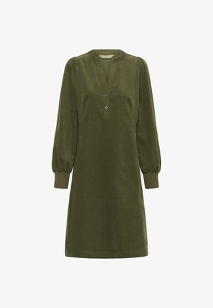 Culture, CUULA RHAENA LONG SLEEVE - Day dress - burnt olive