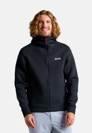ACT FULL - Sweatjacke - black ink