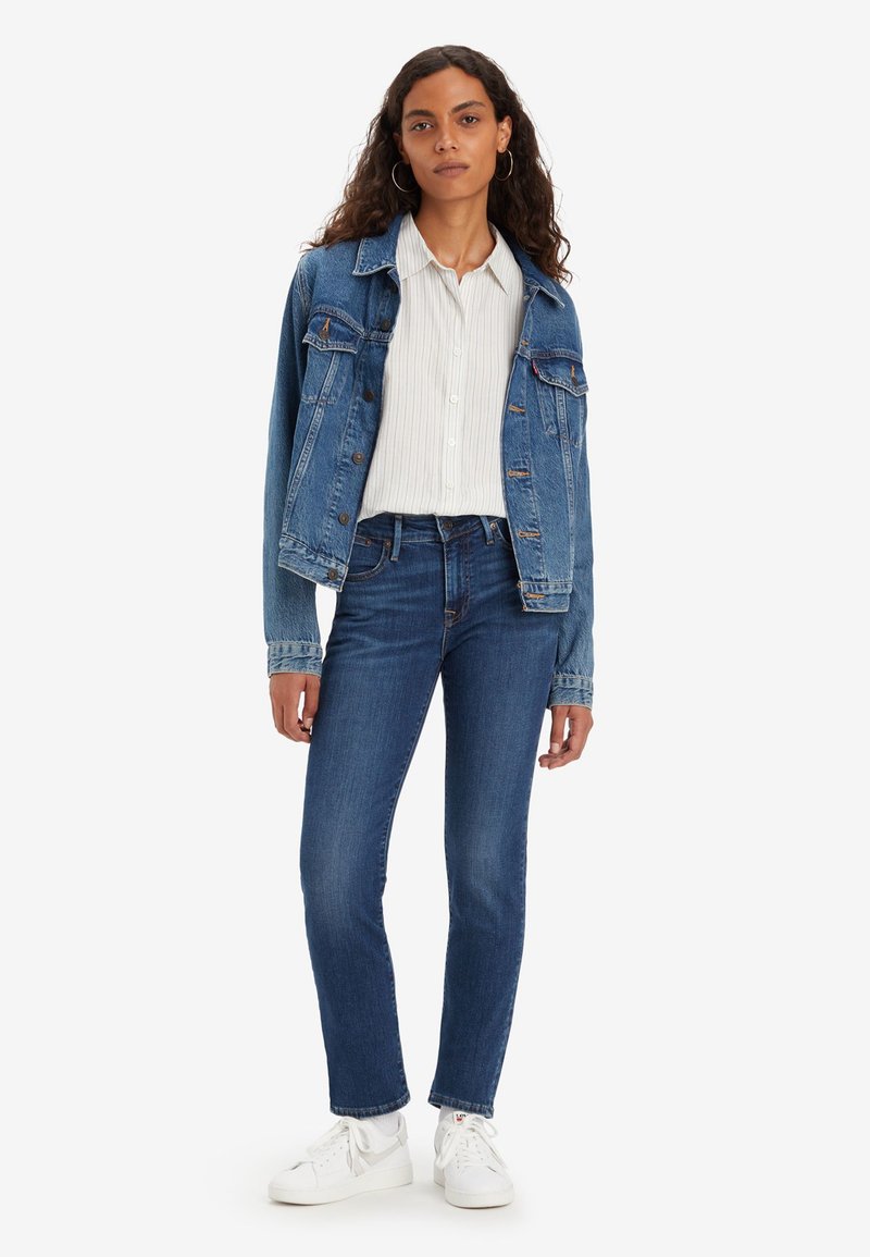 Levi's® 712® SLIM WELT POCKET - Džíny Slim Fit - blue wave dark