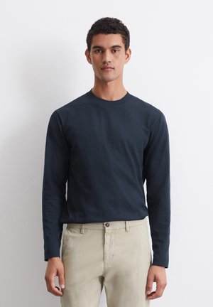 Marc O'Polo Langarmshirt - dark navy