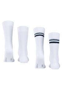 Esprit Tennis Stripe 2-Pack - Calze - off white