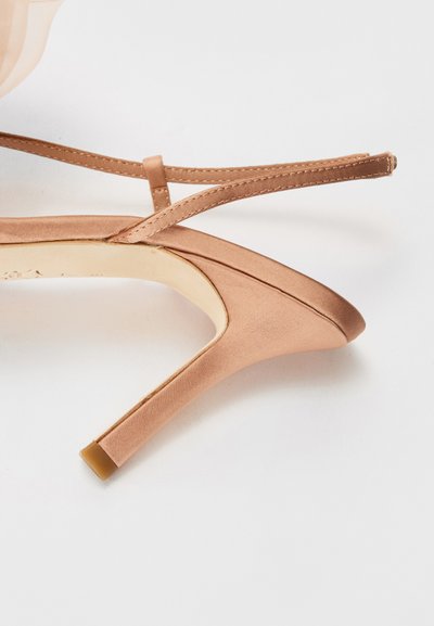 Loeffler Randall STEPH ORGANZA FLOWER - Sandale cu toc - blush