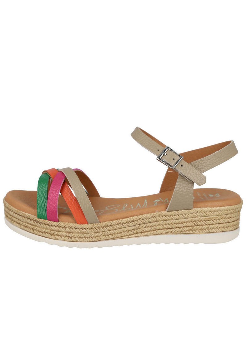 Oh my sandals 5872 taupe sandal main image 1