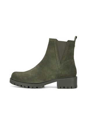 Lasocki, LASOCKI ANKLE BOOTS WOMEN'S GREEN 5907964253327 - Lage laarzen - green