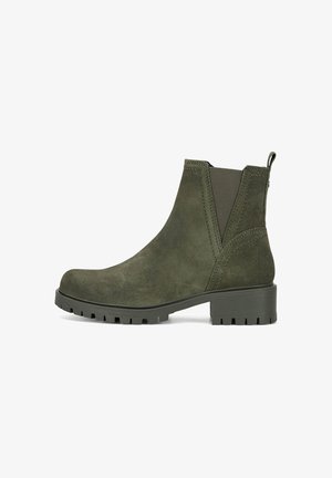 Lasocki, LASOCKI ANKLE BOOTS WOMEN'S GREEN 5907964253327 - Lage laarzen - green