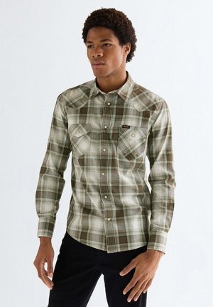 LANGARM WESTERN - Hemd - grün