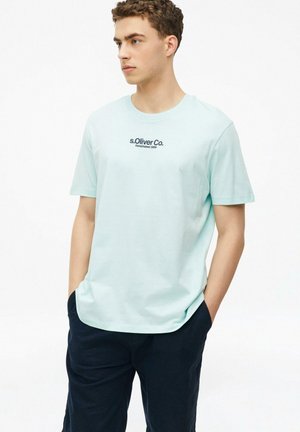 s.Oliver, T-SHIRT - T-shirt imprimé - helles türkis