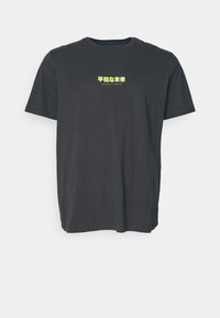 JORTOKYO TEE CREW NECK - T-shirt print - raven
