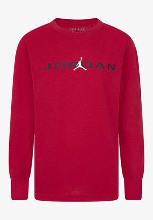 Jordan BASELINE TEE - Hosszú ujjú felső - gym red