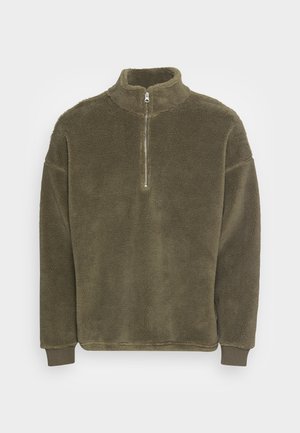 Fleecepullover - olive