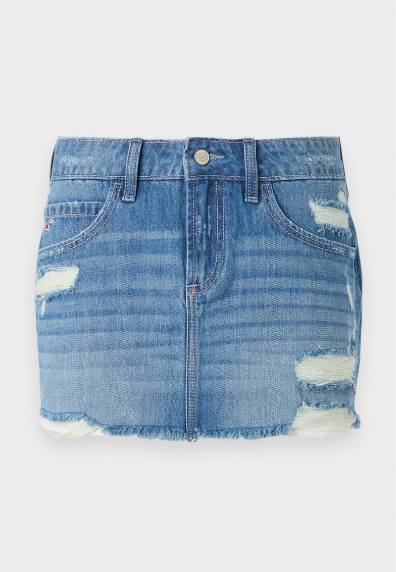 Hollister Co. Minirok donkerblauw denim Hollister Co. Minirok donkerblauw denim