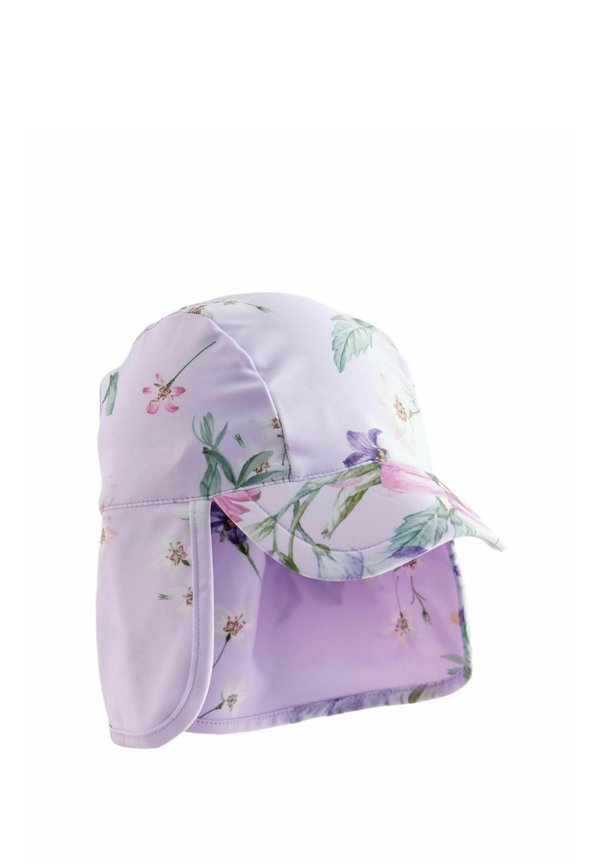SWIM – Cap – lilac purple floral