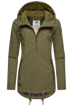 ZUKA - Regenjacke / wasserabweisende Jacke - olive