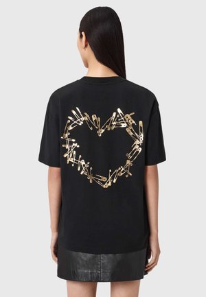 CORA ETTA TEE. - T-shirt imprimé - black