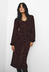 Koktel haljina / svečana haljina - chocolate brown