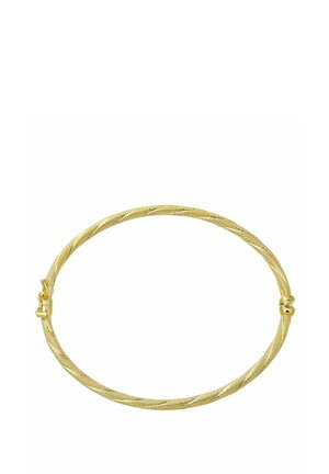 KARAT CUT TWISTED STRIPE BANGLE OF DIAMETER - Narukvica - yellow gold-coloured