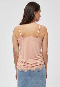 Minus MIASA TOP - Linne - powder rose