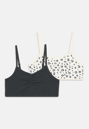2 PACK - Brassière - anthracite