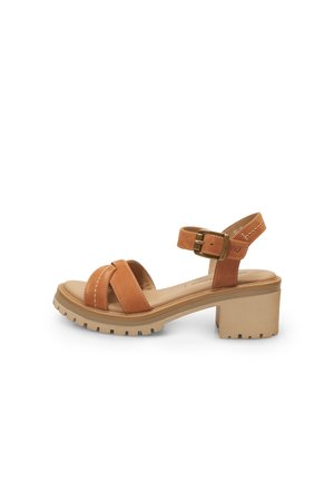 Sandali con plateau - beige