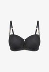 PALINA LOVE BY THE SEA - Bikini-Top - black