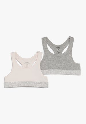 NKFSHORT 2 PACK - Korzet - barely pink