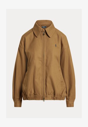 Polo Ralph Lauren DOUBLE-FACED COTTON JACKET - Kevyt takki - tan