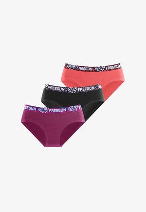 Freegun, 3 PACK PLAIN - Slip - rose